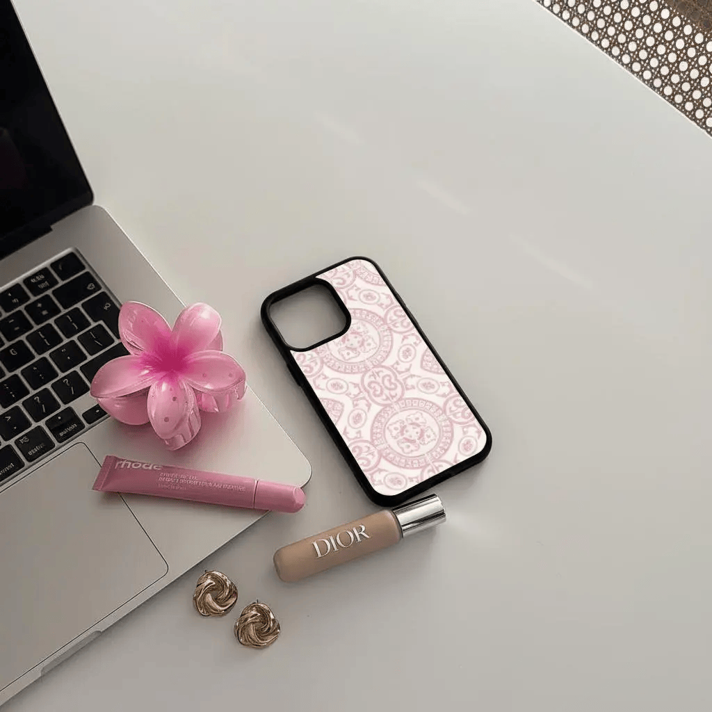 Pink Mosaic Phone Case