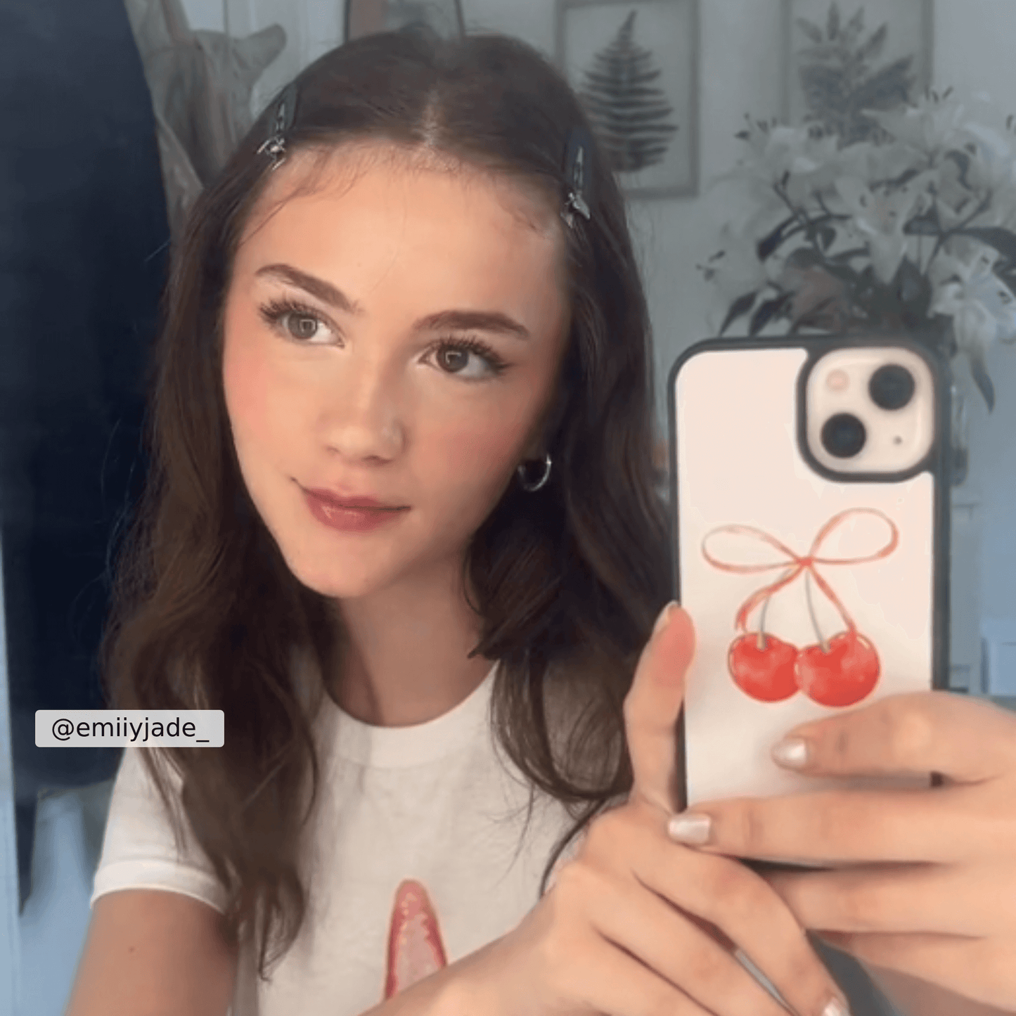 Cherry Bow Phone Case