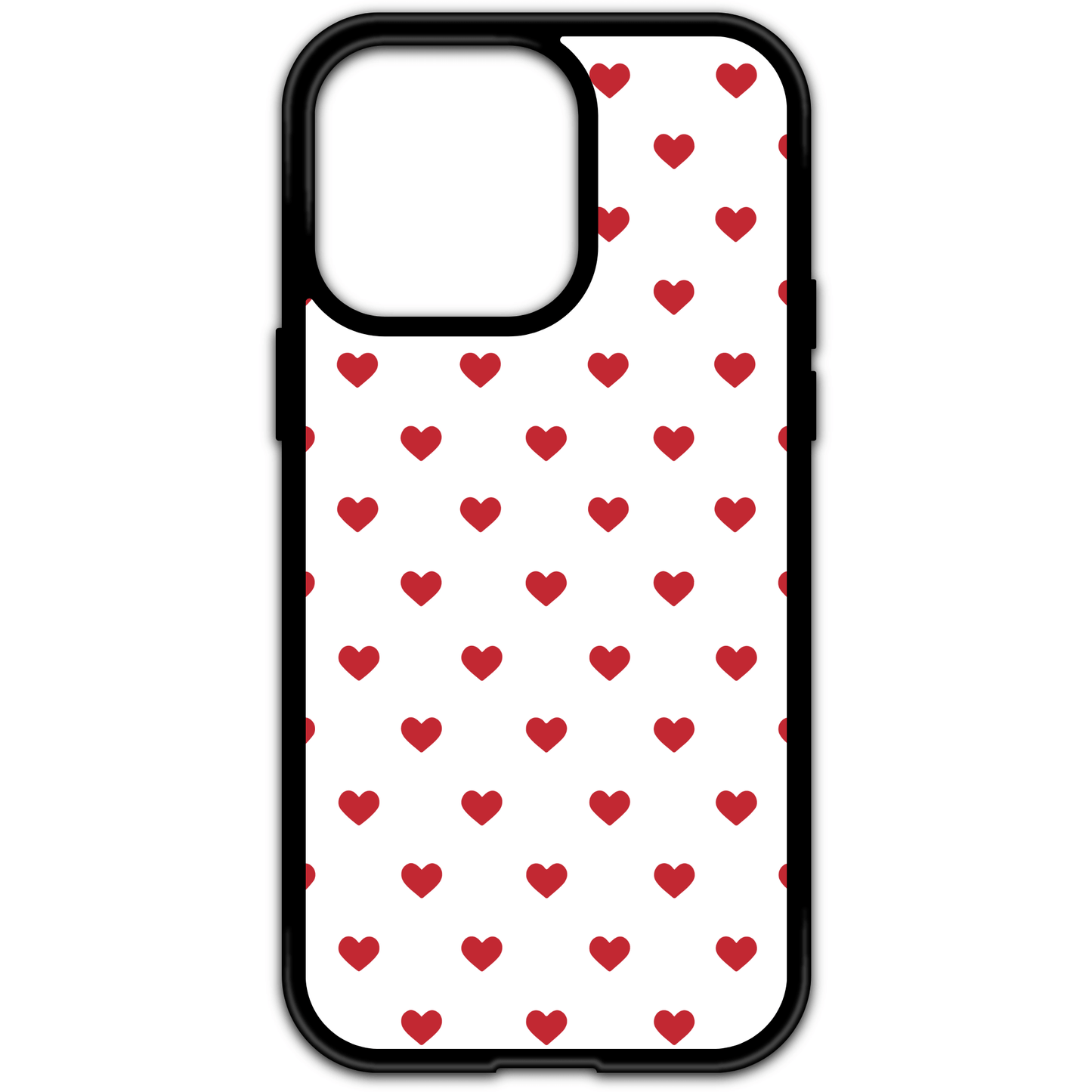 Red Hearts Phone Case
