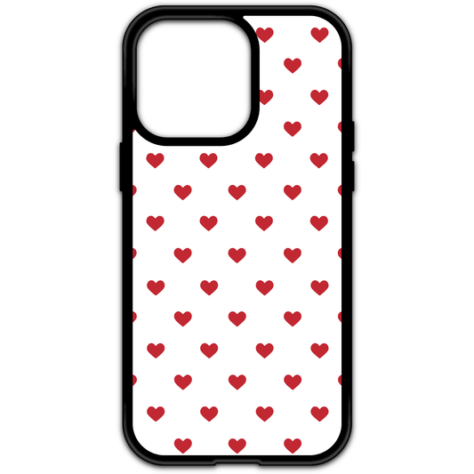 Red Hearts Phone Case