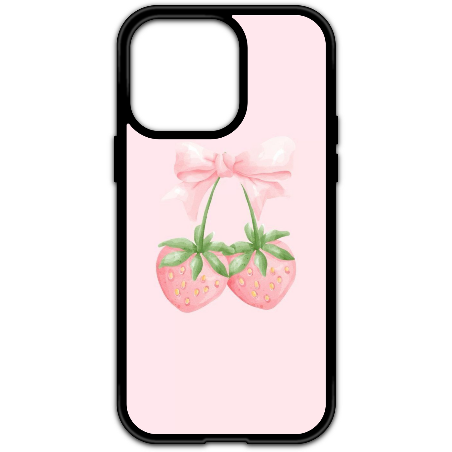 Strawberry Bow Phone Case