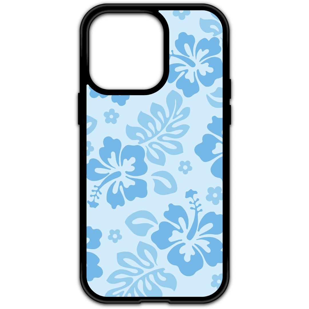 Blue Hibiscus Phone Case