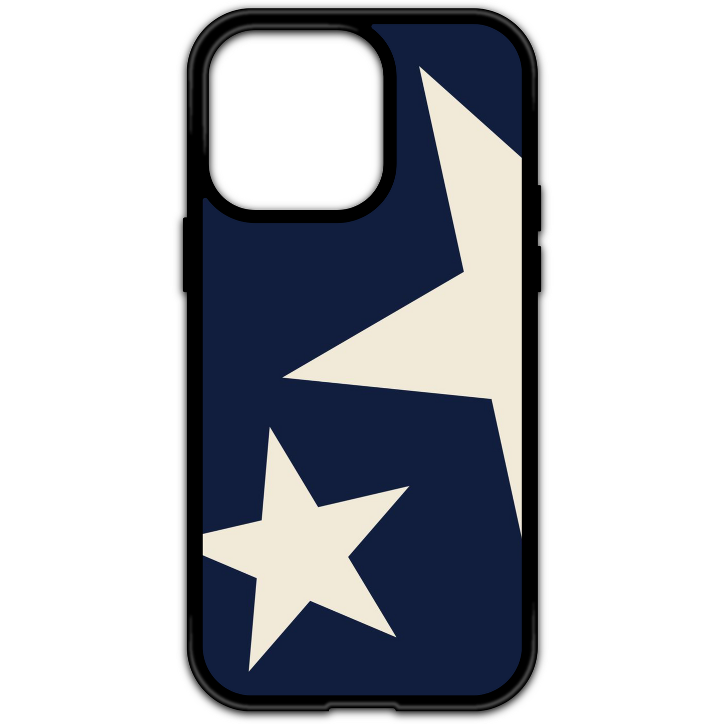 Navy Superstar Phone Case