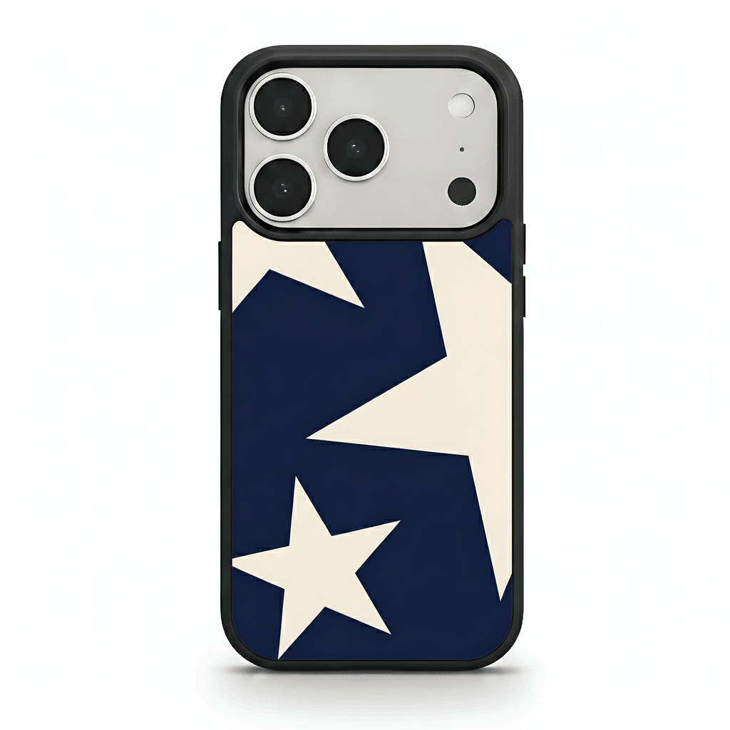 Navy Star Phone Case