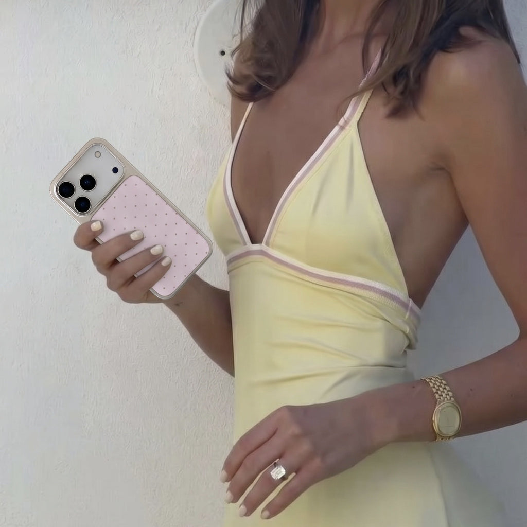 Pink Polka Dot Phone Case