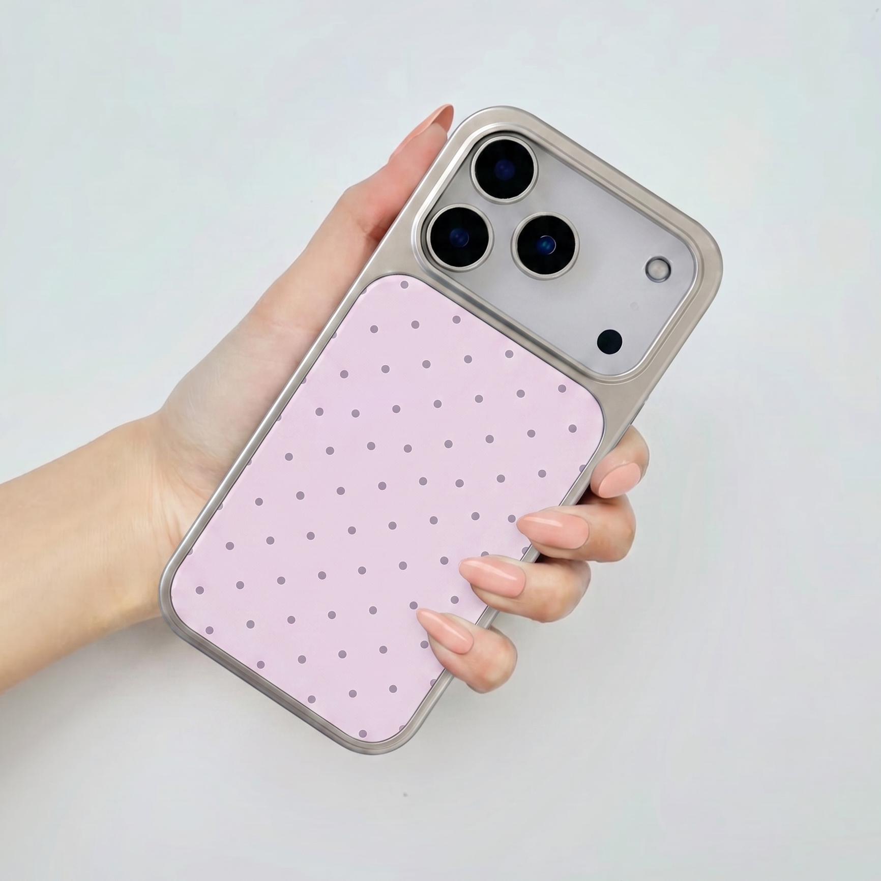 Pink Polka Dot Phone Case