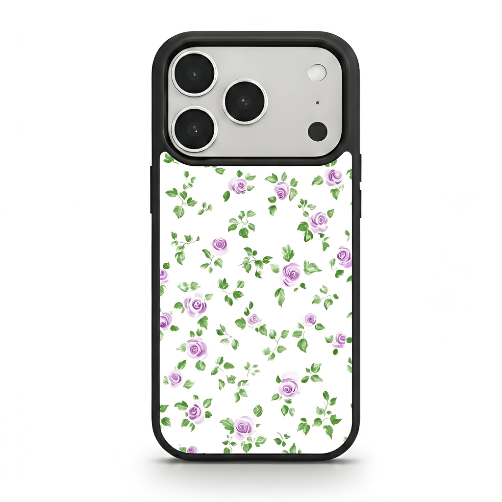 Purple Floral Phone Case