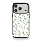 Purple Floral Phone Case