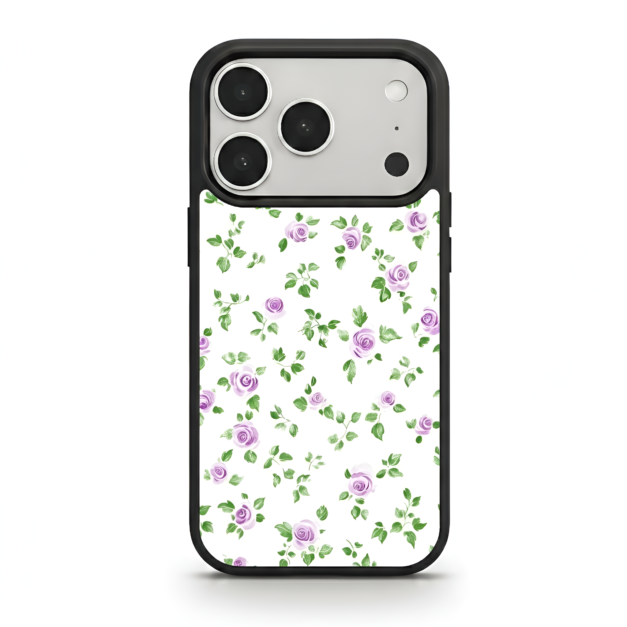 Purple Floral Phone Case