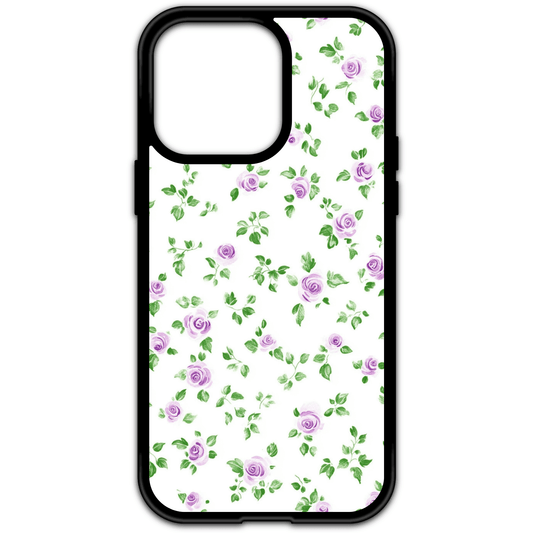 Purple Floral Phone Case