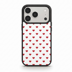 Red Hearts Phone Case