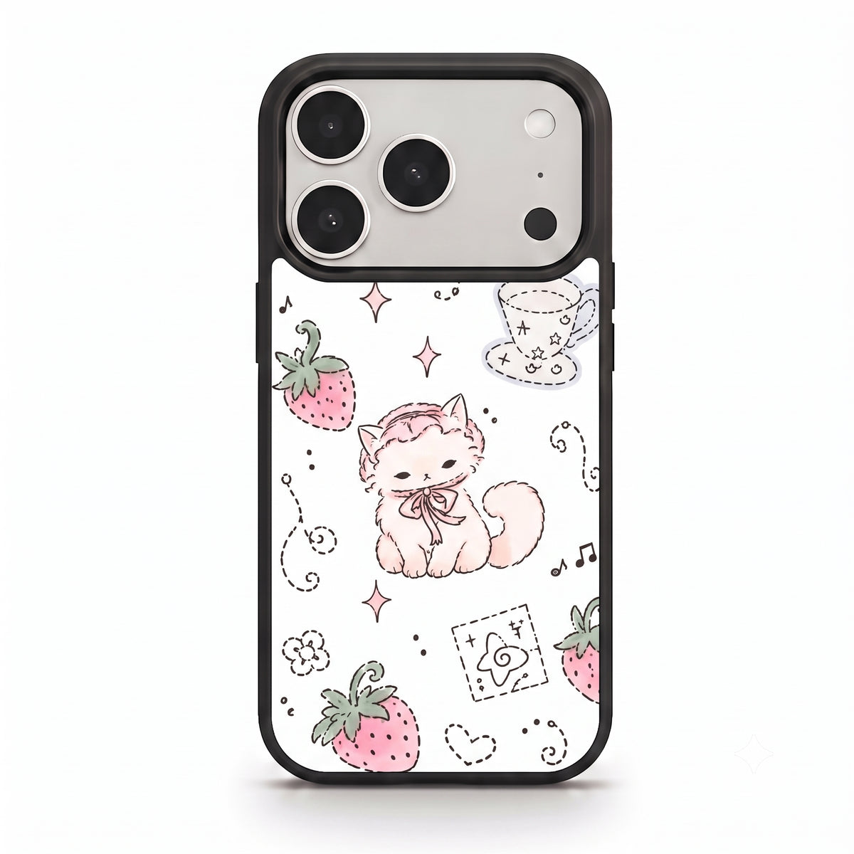 Strawberry Cat Phone Case